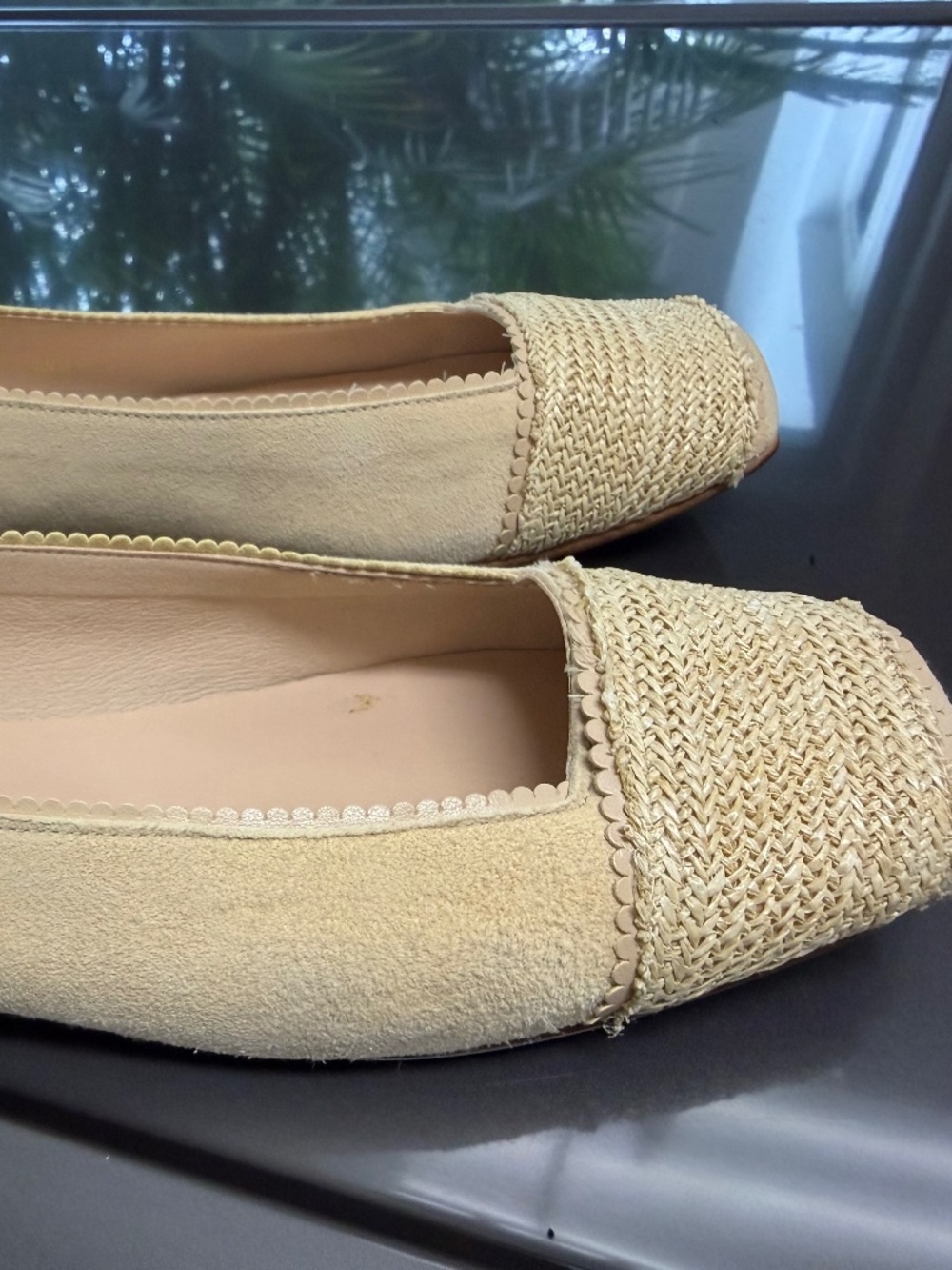 French sole flats, 7 1/2 B
